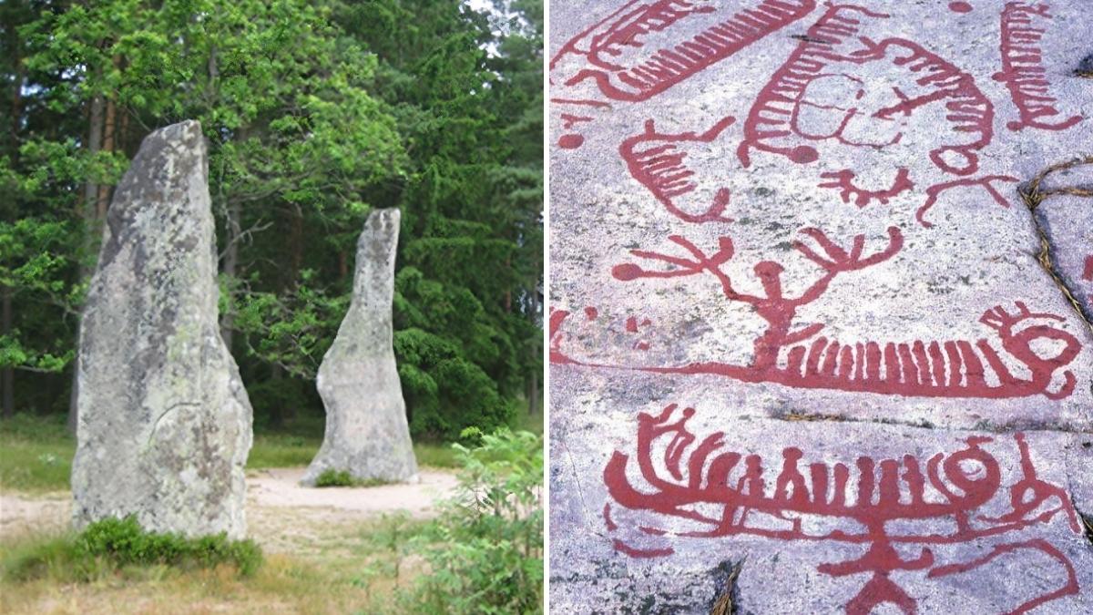 Björketorpsstenden och Hällristningar i Möckleryd