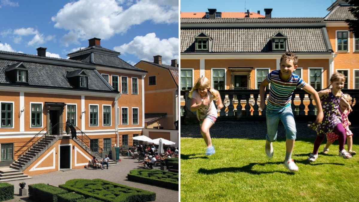 Blekinge Museum, trädgård och café