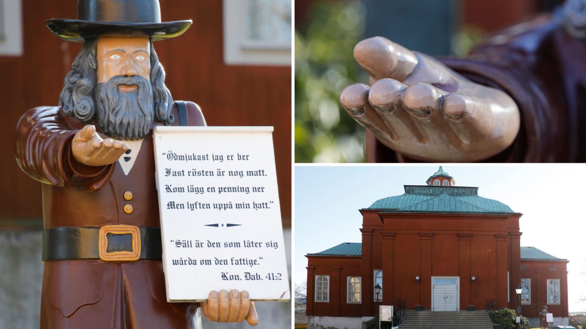 Gubben Rosenbom och Amiralitetskyrkan i Karlskrona, Blekinge