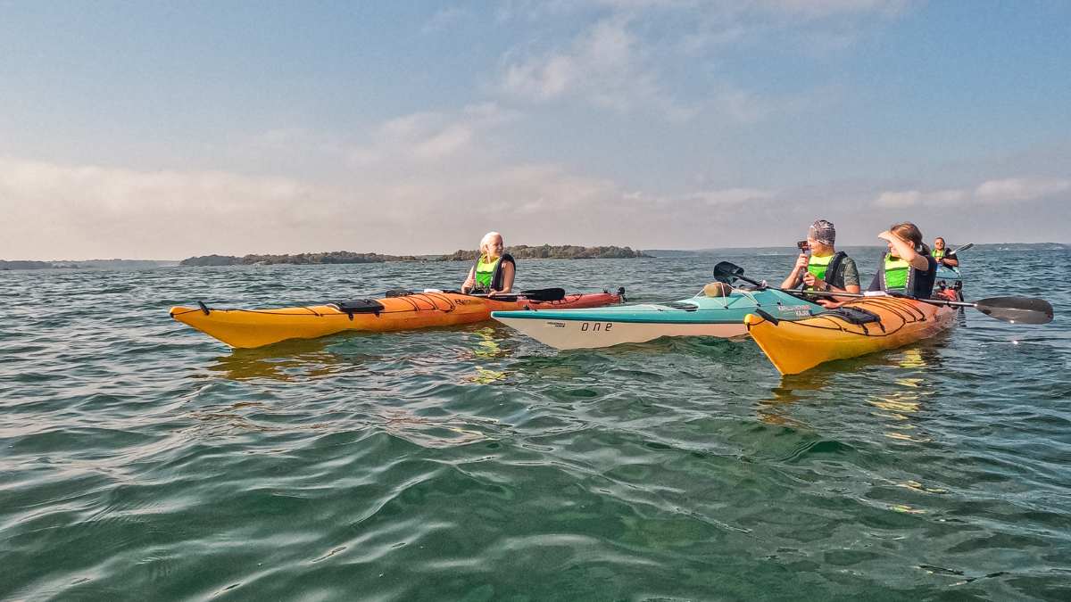 Havskajakpaddling i Blekinge - Paddelkompaniet i Ronneby