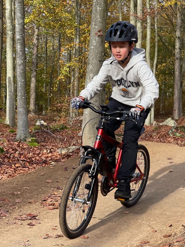 Flowtrail på Ryssberget i Sölvesborg