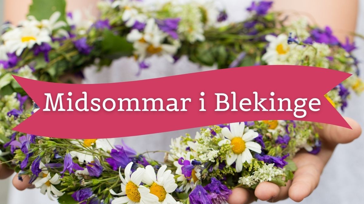 Midsommarfirande i Blekinge