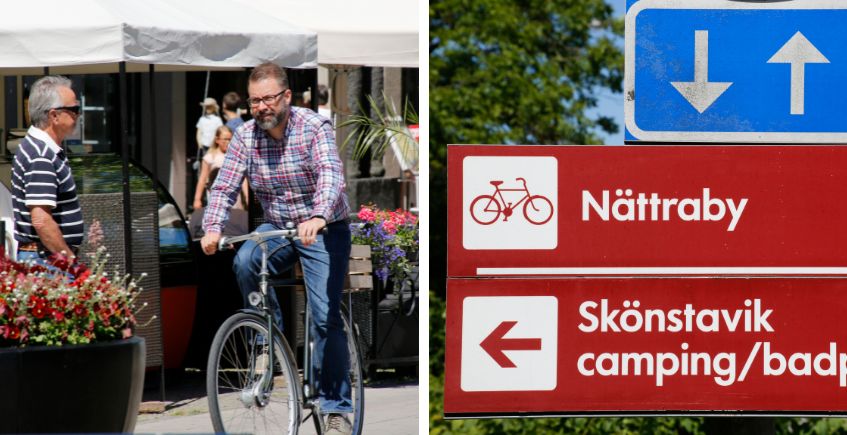Praktiska tips när du cyklar i Karlskrona, Blekinge