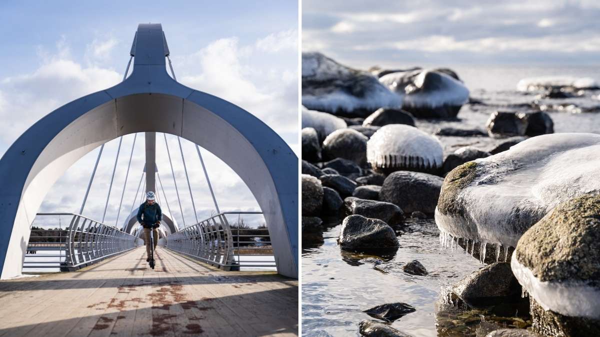 Sölvesborgsbron i Blekinge