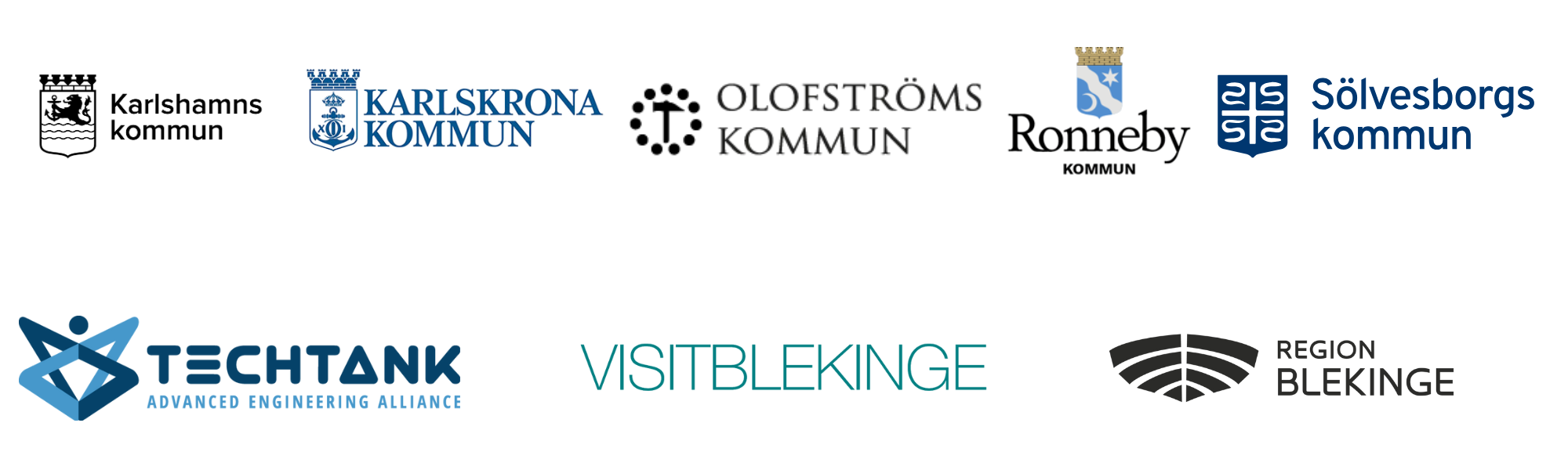 Logotyper - Samverkan - Live in Blekinge