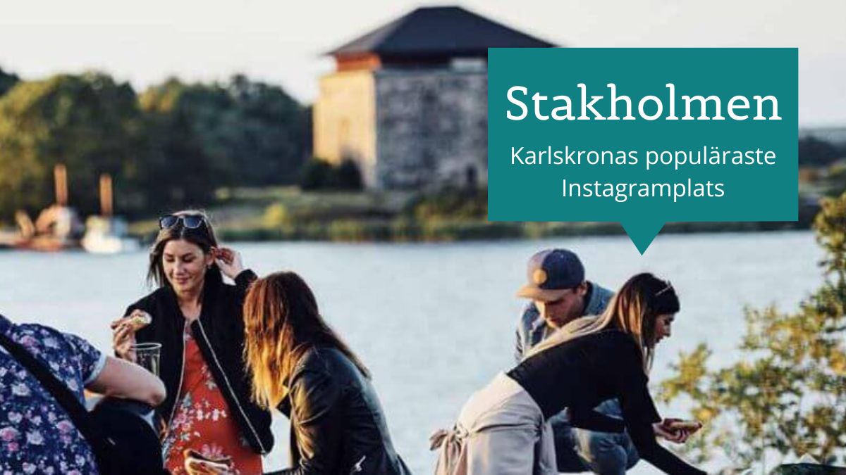 Stakholmen - Karlskronas populäraste Instagramplats