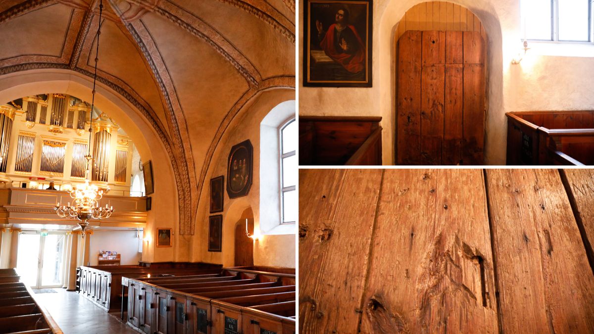 Yxmärket i Ronneby kyrka, Blekinge