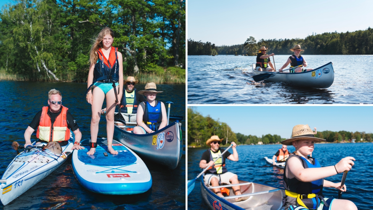 ARK56 Blekinge - Paddla kajak, kanot och SUP i Blekinges outdoorcenter Halen i Olofström