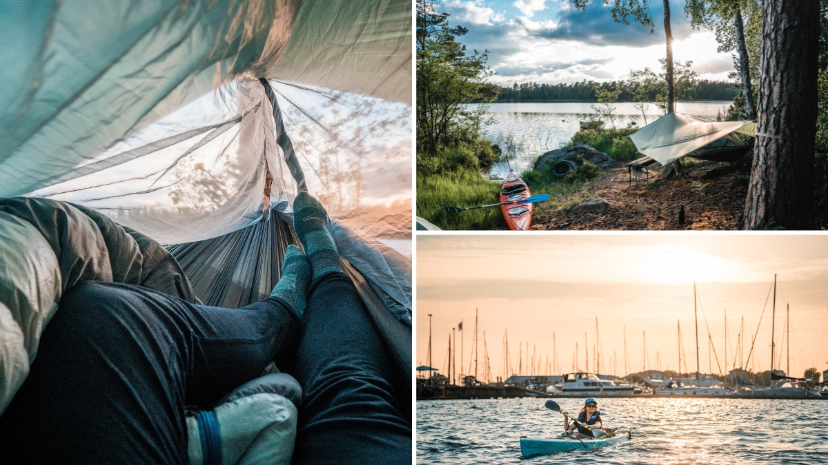 ARK56 Blekinge - Outdoorupplevelser när det är som bäst: Övernatta på en egen ö, paddla i skärgård och sjöar