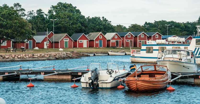 Charmiga gästhamnar i Blekinges skärgård.Bild: Linda Åkerberg