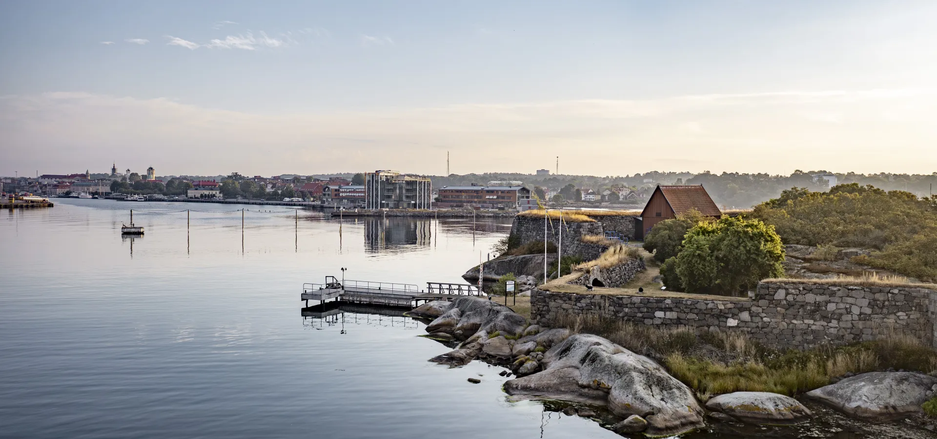 Kastellet och Hällaryds skärgård i Karlshamn, Blekinge