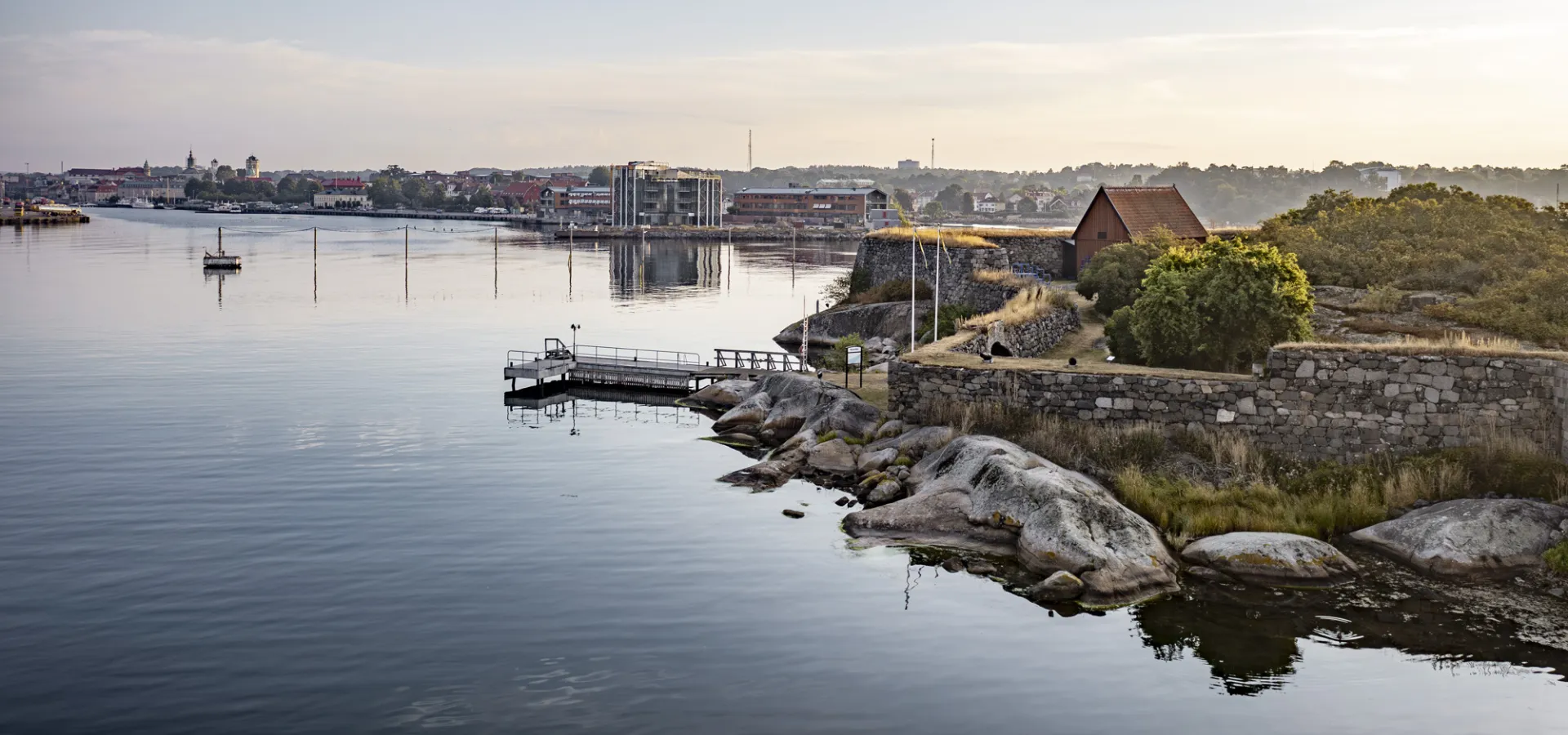 Kastellet i Karlsham - Endast fem minuters båttur från Karlshamns centrum