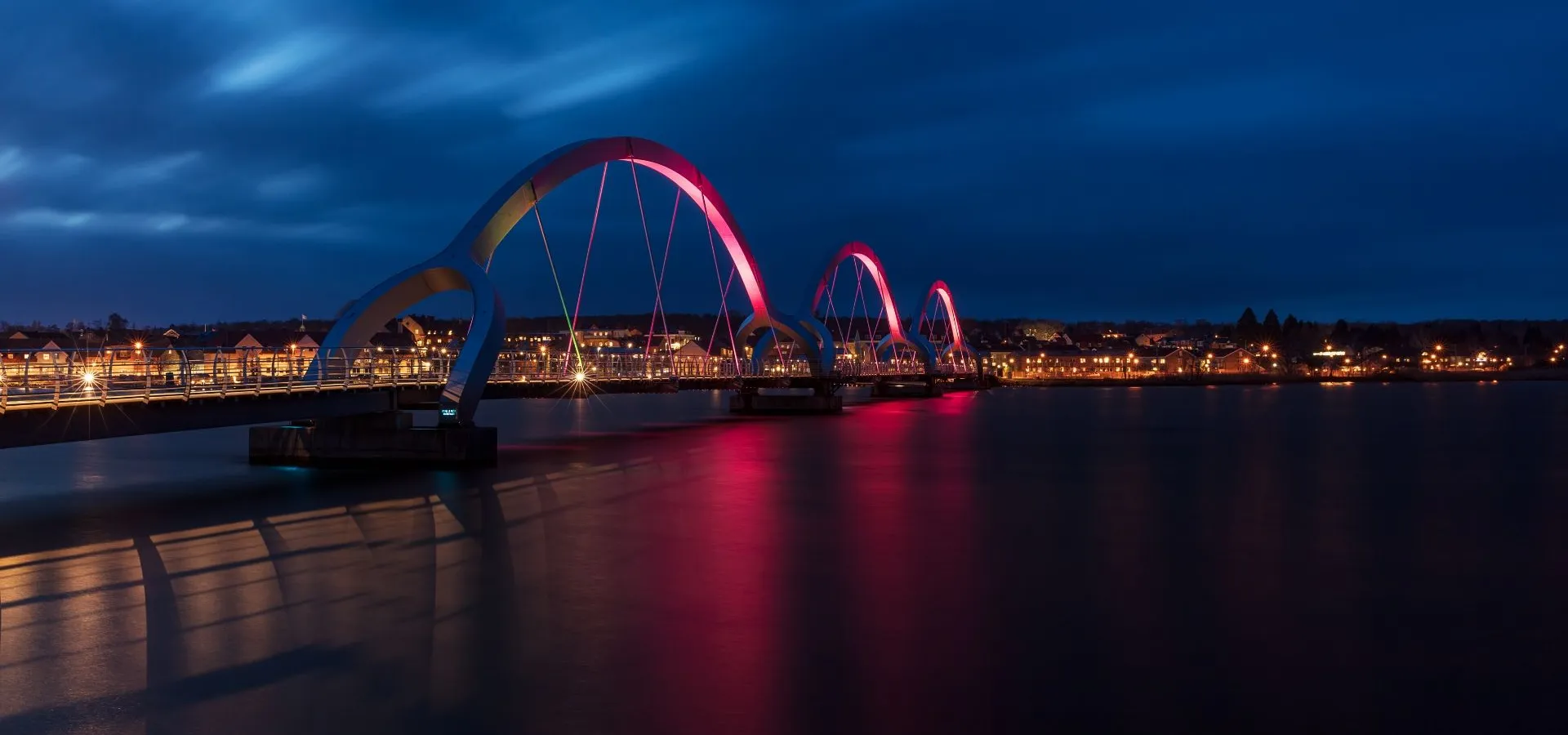 Sölvesborgsbron i Blekinge