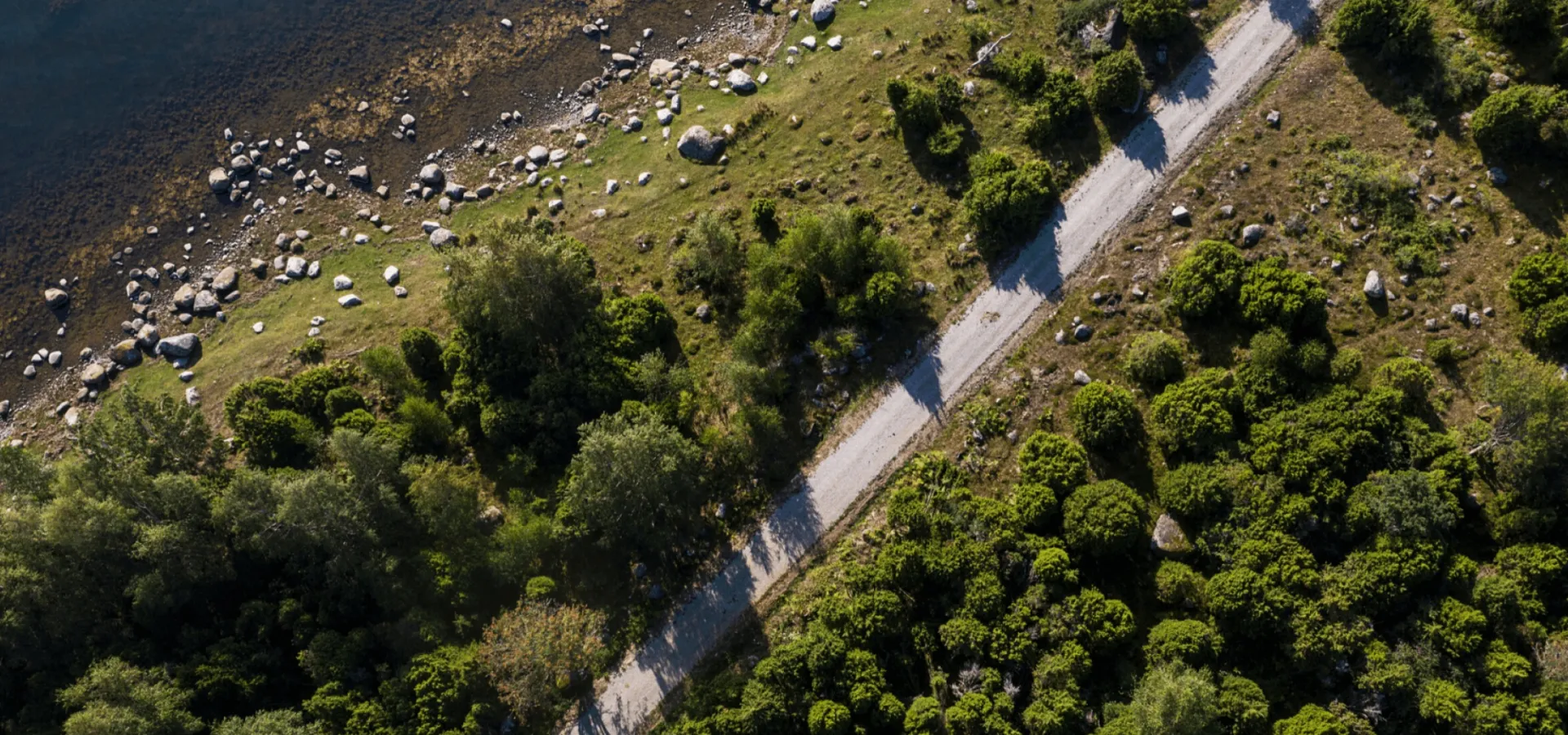 Hiking trails in southern Sweden