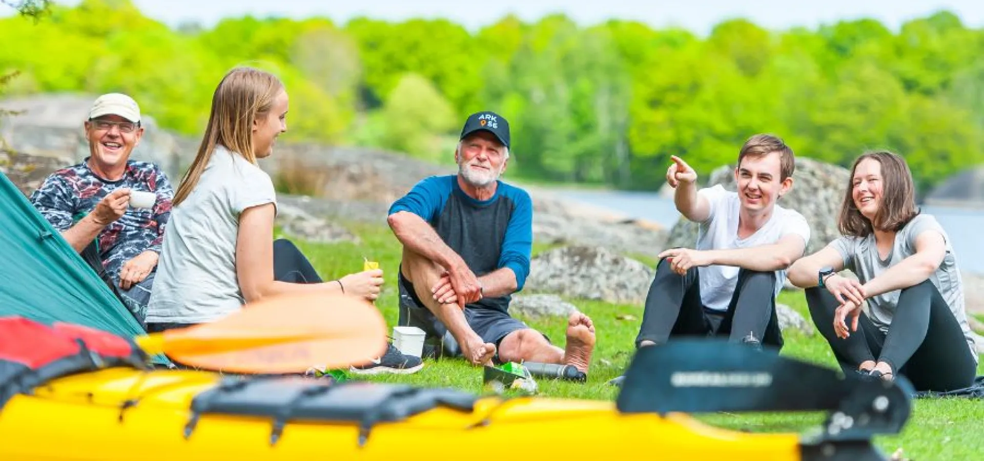 Havskajakpaddling i Ronneby, Blekinge skärgård