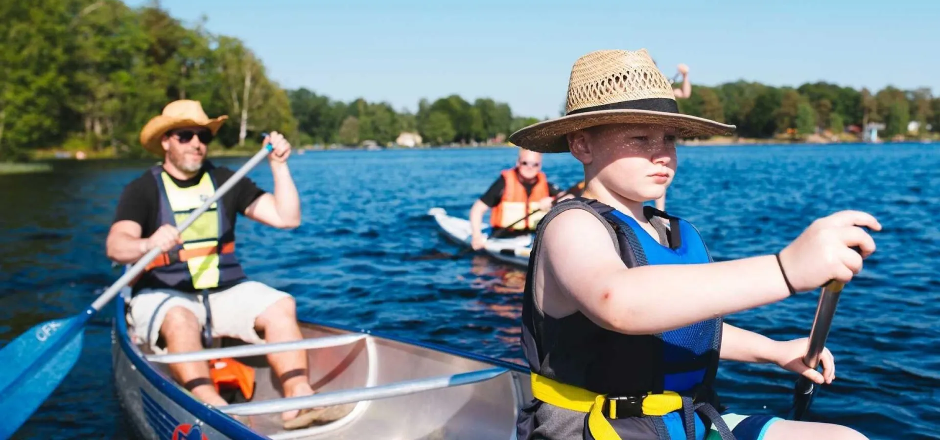 Kanotpaddling i Halen, Blekinge