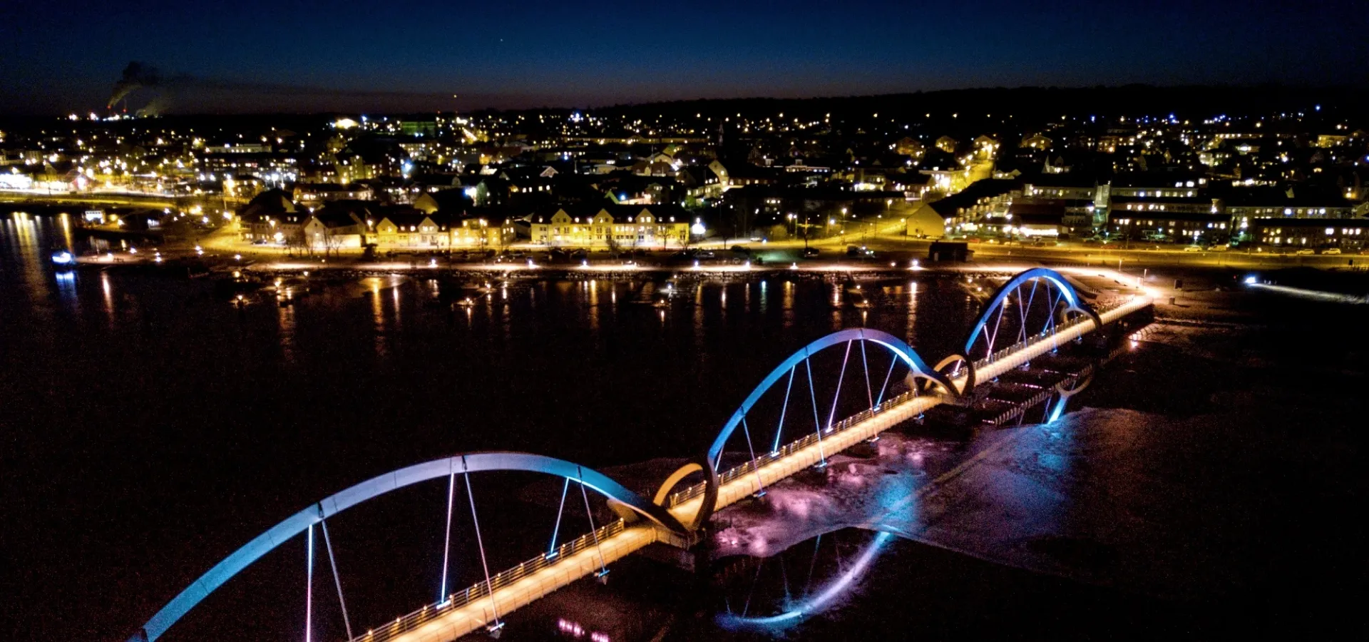 Sölvesborgsbron i Blekinge