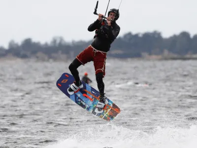 Kitesurfing in Blekinge