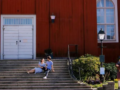 Amiralitetskyrkan och Gubben Rosenbom i Världsarvet Karlsrkrona