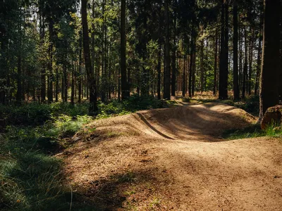 Flowtrailbana för cykling i Sölvesborg