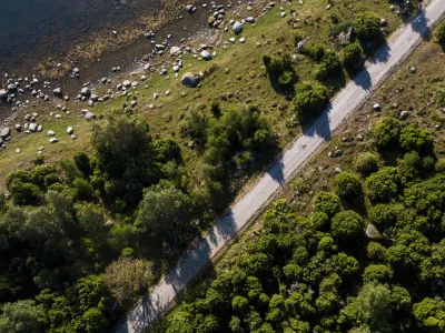 Hiking trails in southern Sweden