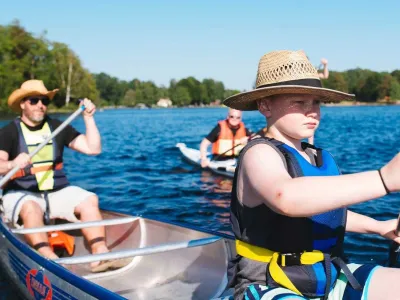 Kanotpaddling i Halen, Blekinge