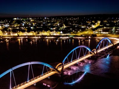 Sölvesborgsbron i Blekinge