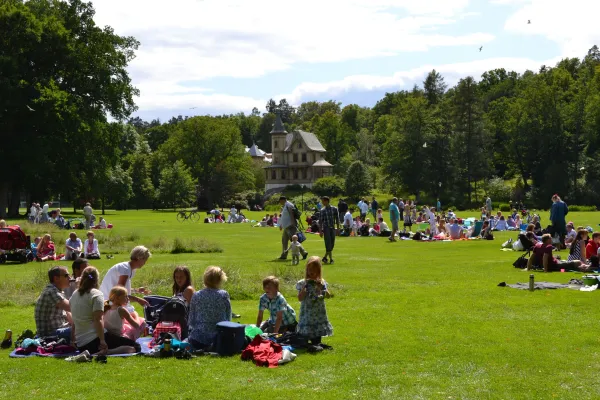 Ronneby Brunnspark and the Brunns forest 