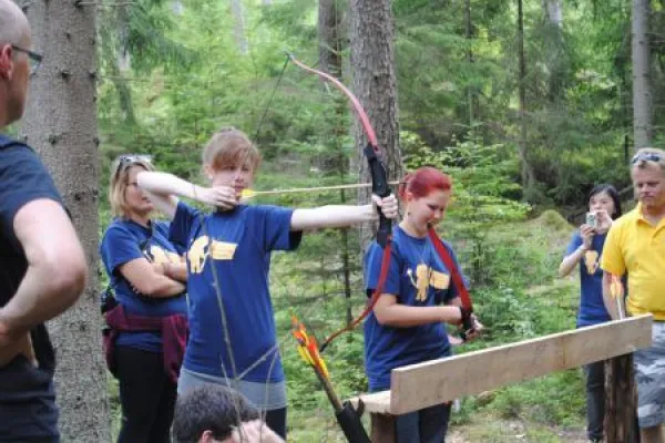 Adventure park at Brokamåla Gård