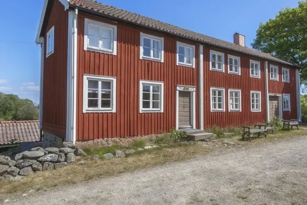 One of the beautiful wooden houses