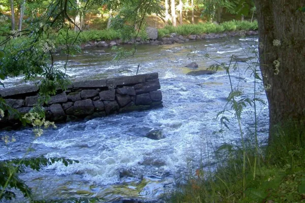 The Mörrumsån river