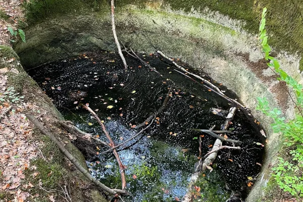 Giant's cauldrons in Tararp