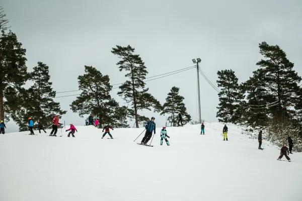 Skiing - Rödeby Ski slope