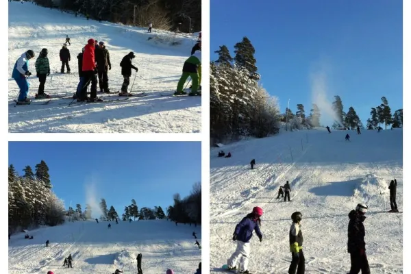 Skiing - Rödeby Ski slope