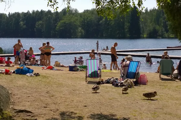 Långasjön's leisure area