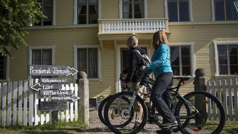 Pensionat Järnavik, ett utmärkt ställe att bo på när du vill cykla i Blekinge