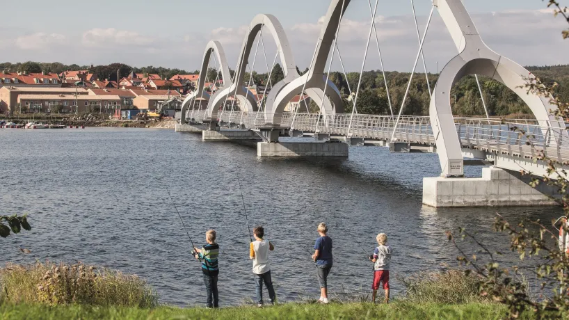 Sölvesborgsbron i Blekinge