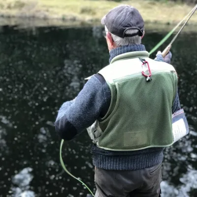 Harasjömåla Fiskecamp i Olofström, Blekinge.