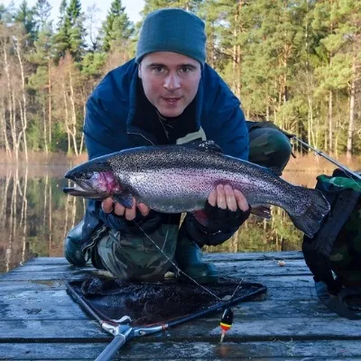 Harasjömåla Fiskecamp i Blekinge