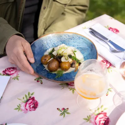 Helena Schütz på Restaurang Blåregn i Sölvesborg