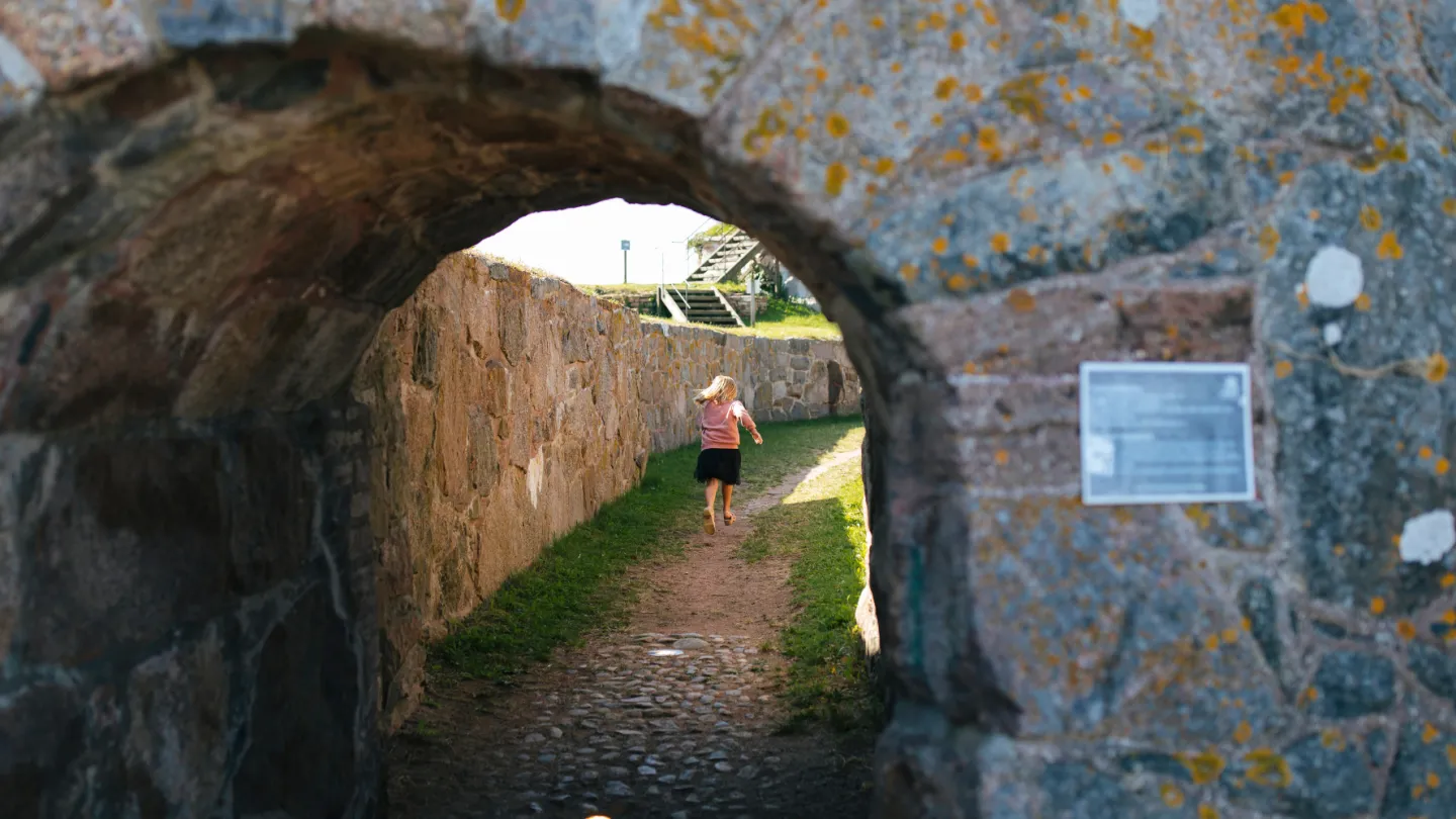 Drottningskärs kastell på Aspö i Blekinge, Sverige